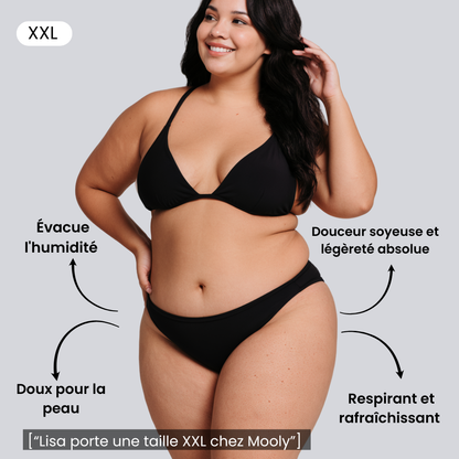 Culotte en fibre de bambou (bikini classique)