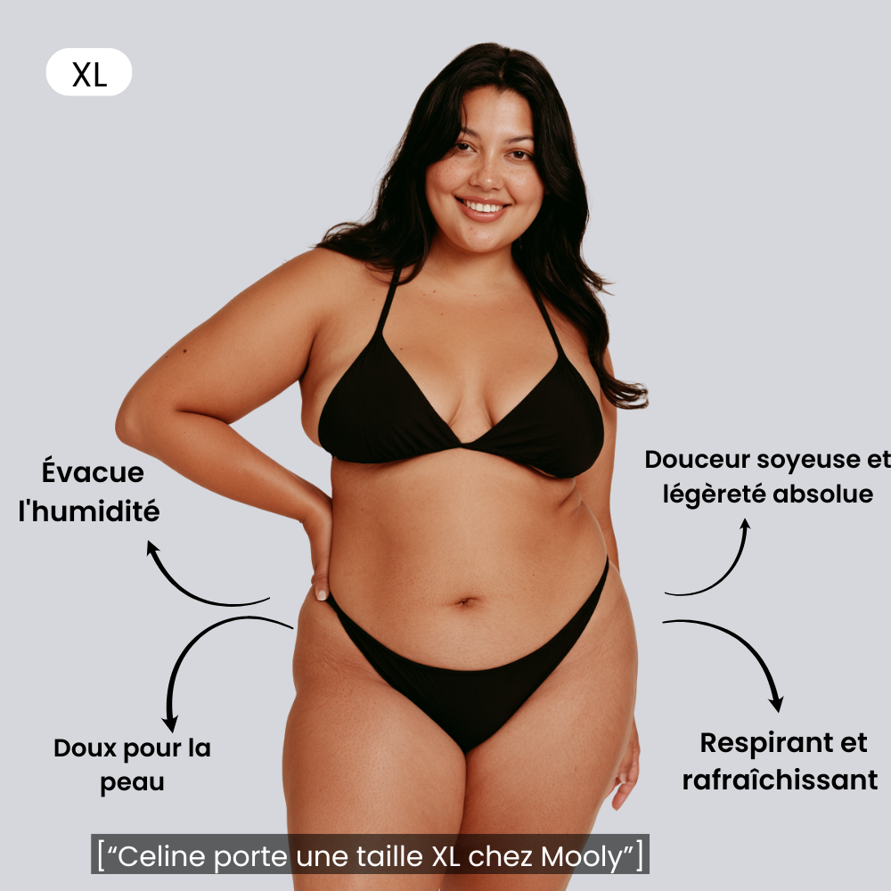 Culotte (string) en fibre de bambou